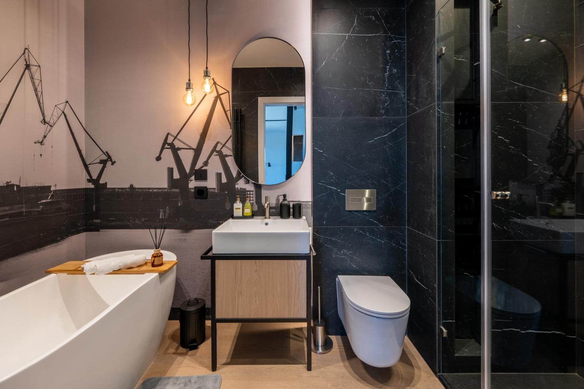 Apartment Brabank Riverside Stara Stocznia Premium Sauna & Gym Гданск Екстериор снимка