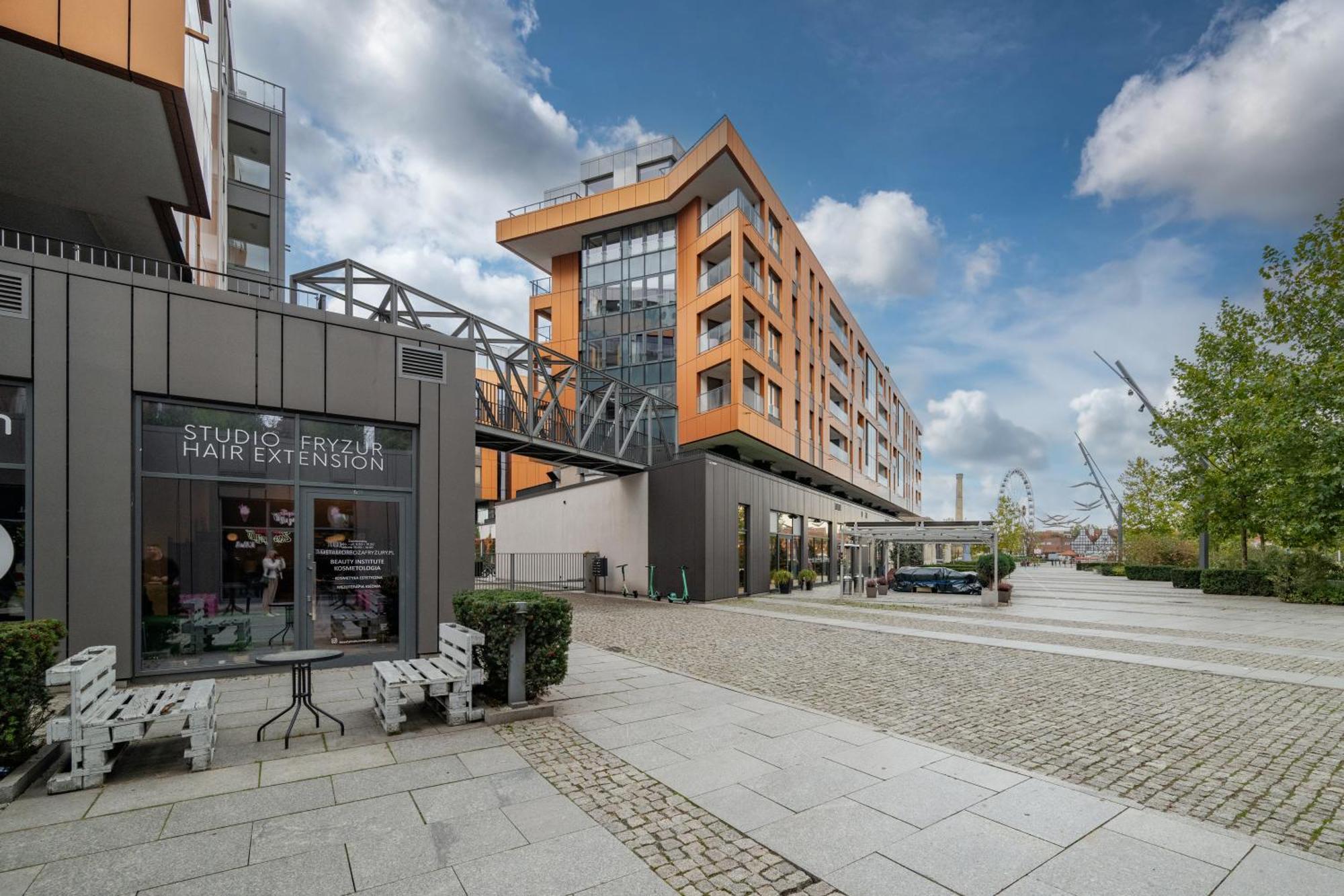 Apartment Brabank Riverside Stara Stocznia Premium Sauna & Gym Гданск Екстериор снимка